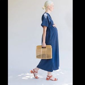 Storq maternity caftan dress